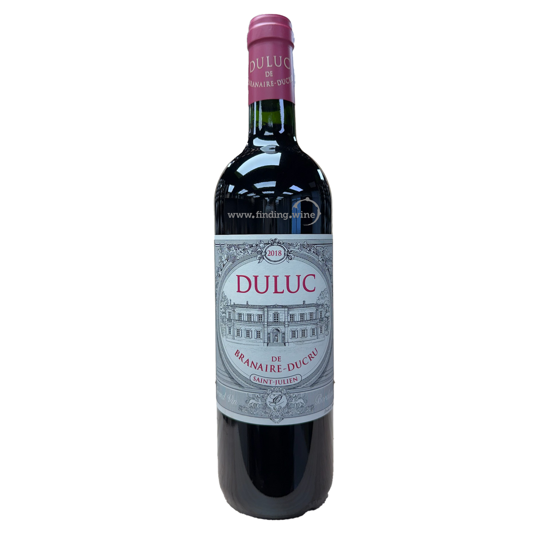 Chateau Branaire Ducru - 2018 - Duluc de Branaire Ducru - 750 ml.