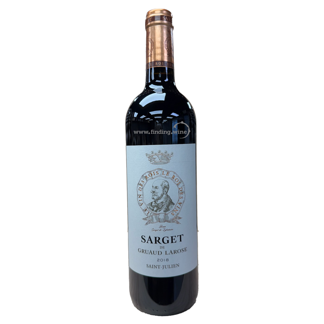 Chateau Gruaud-Larose - 2018 - Sarget de Gruaud-Larose - 750 ml.