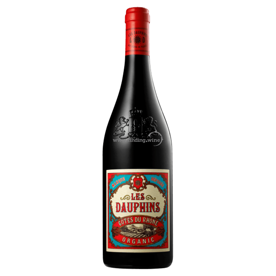 Les Dauphins - 2021 - Cotes Du Rhone - Red - 750 ml.