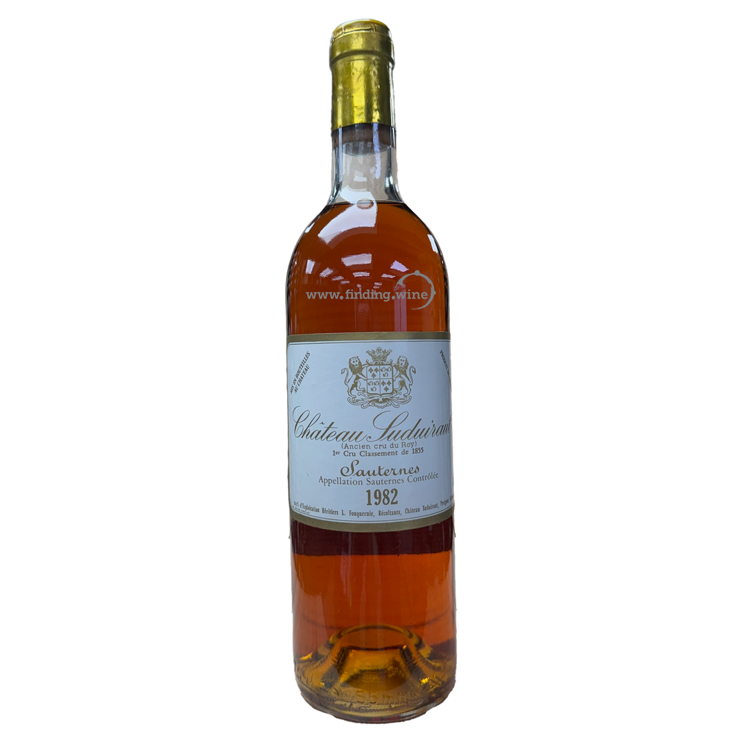 Chateau Suduiraut - 1982 - Sauternes - 750 ml.