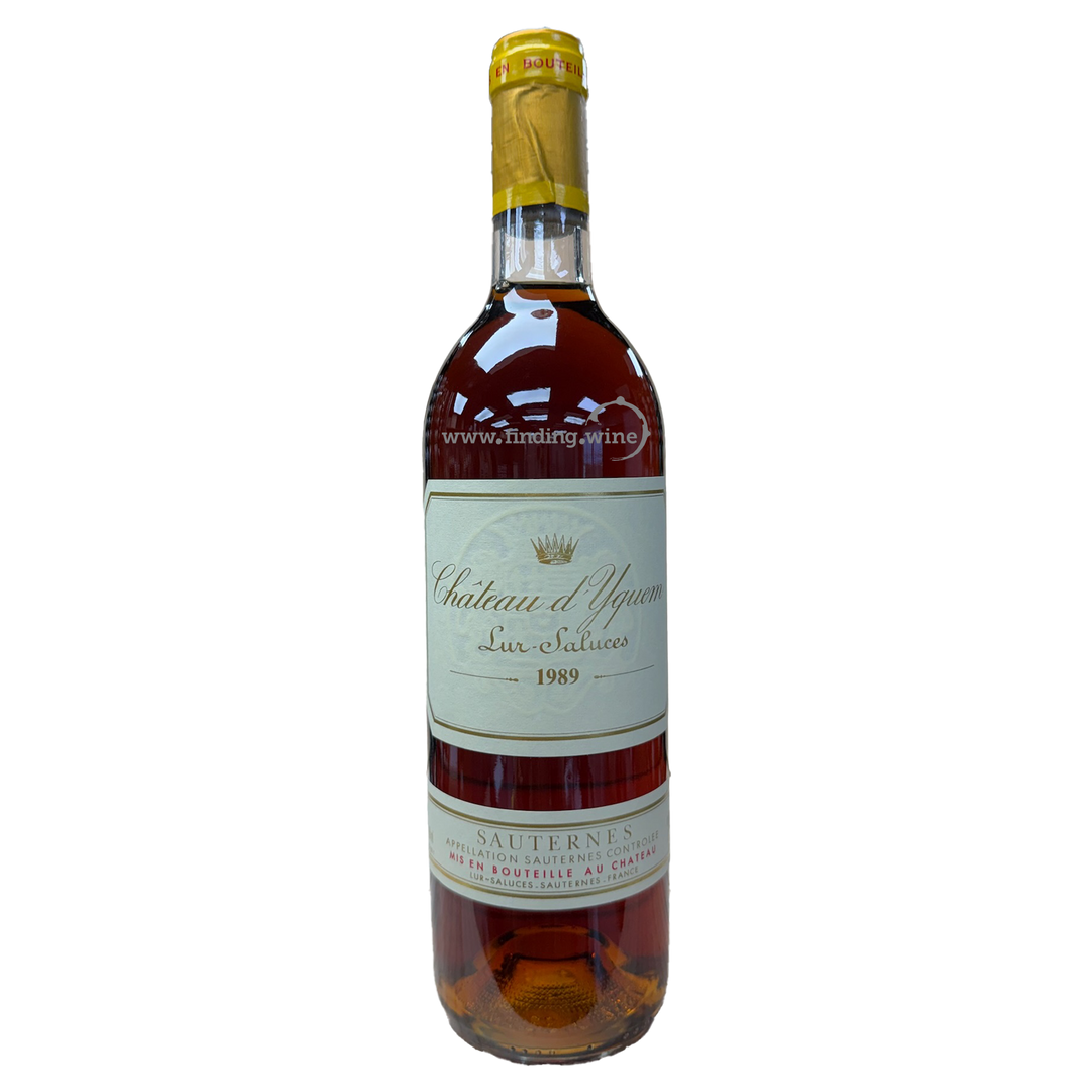 Château d'Yquem - 1989 - Sauternes - 750 ml.