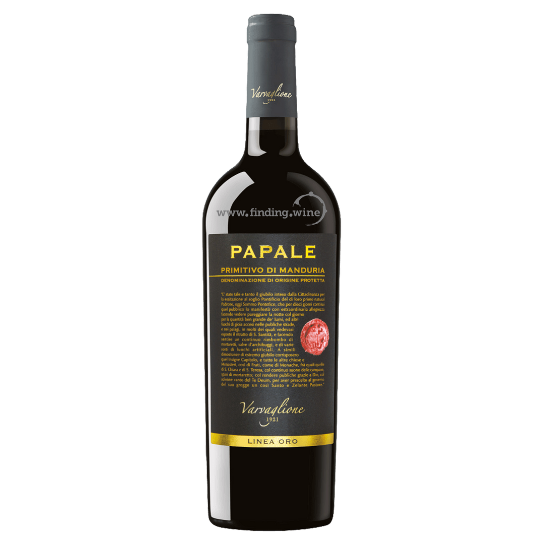 Varvaglione - 2020 - Papale Primitivo di Manduria - 750 ml.