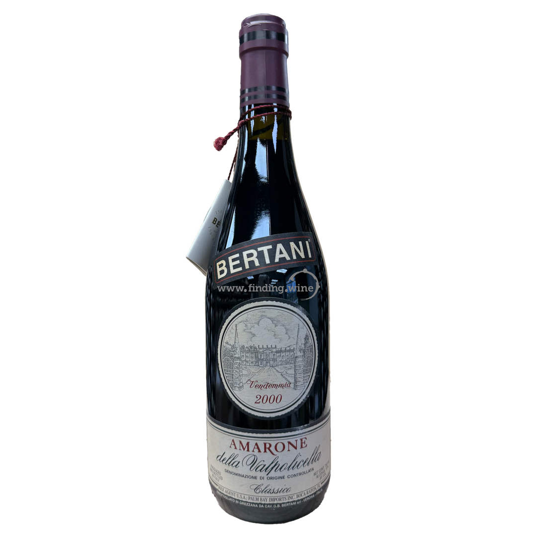 Bertani - 2000 - Amarone della Valpolicella Library Release from Winery - 750 ml.