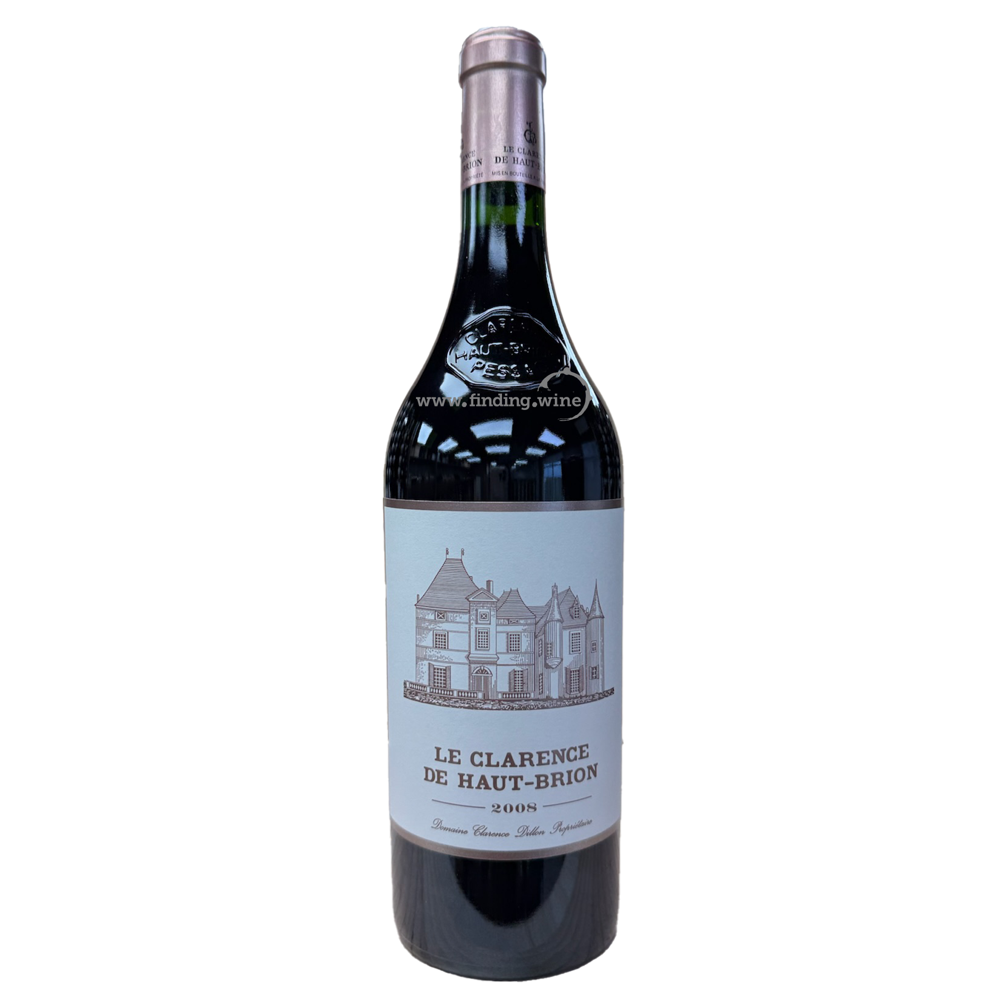 ★ LE CLARENCE DE HAUT-BRION 2008 750ml ★ CLR-2008-389x1024.png