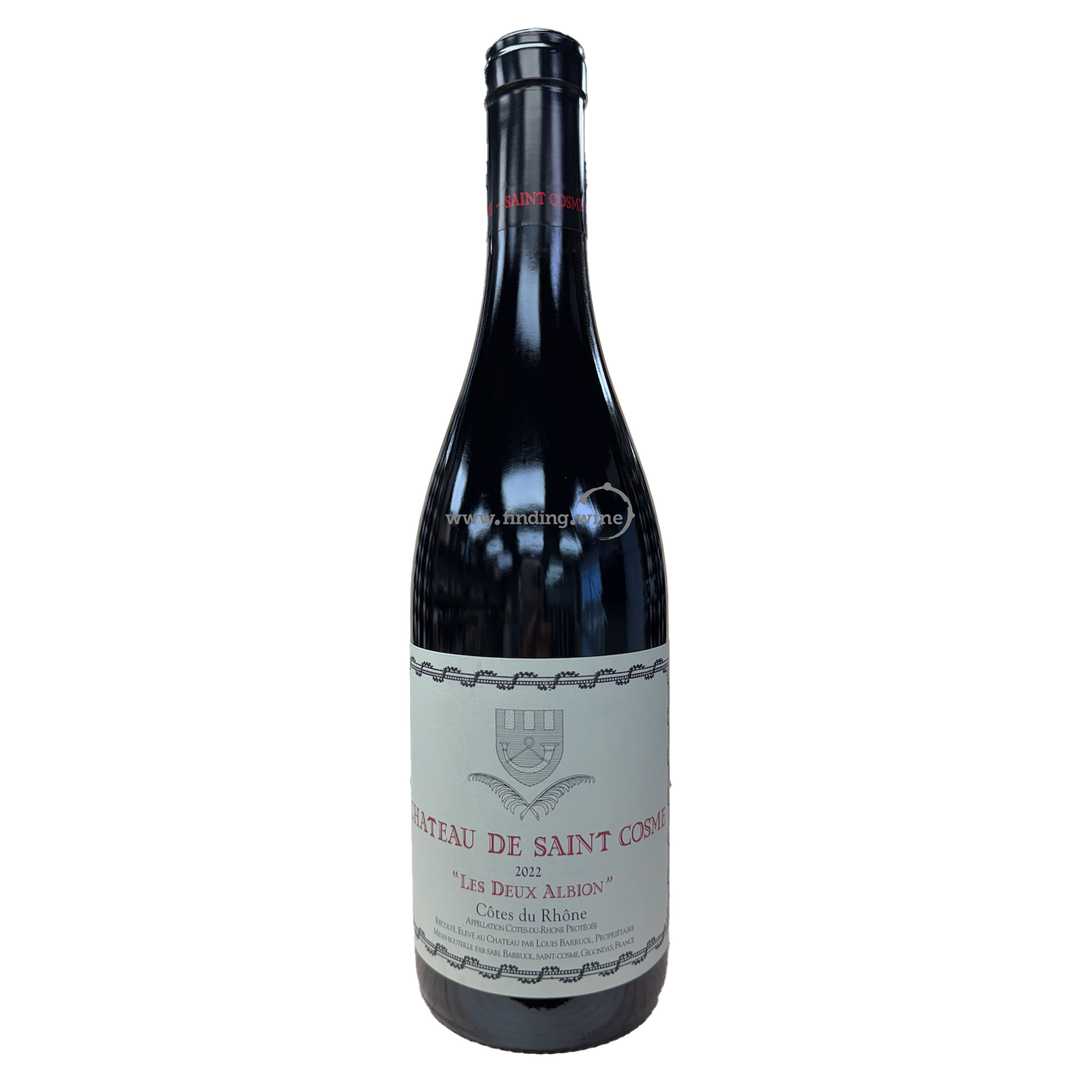 Saint Cosme - 2022 - Chateau Cotes Du Rhone Les Deux Albions - 750 ml.