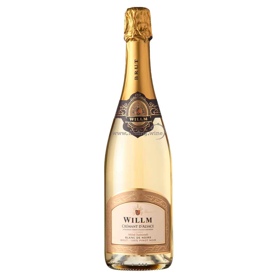 Alsace Willm - NV - Brut Cremant Blanc de Noirs - 750 ml.