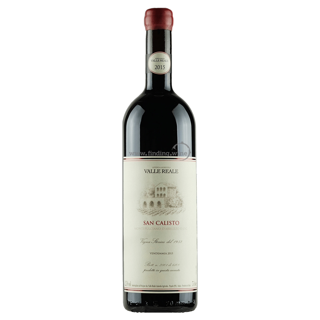 Azienda Agricola Valle Reale - 2015 - San Calisto Montepulciano d'Abruzzo - 750 ml.
