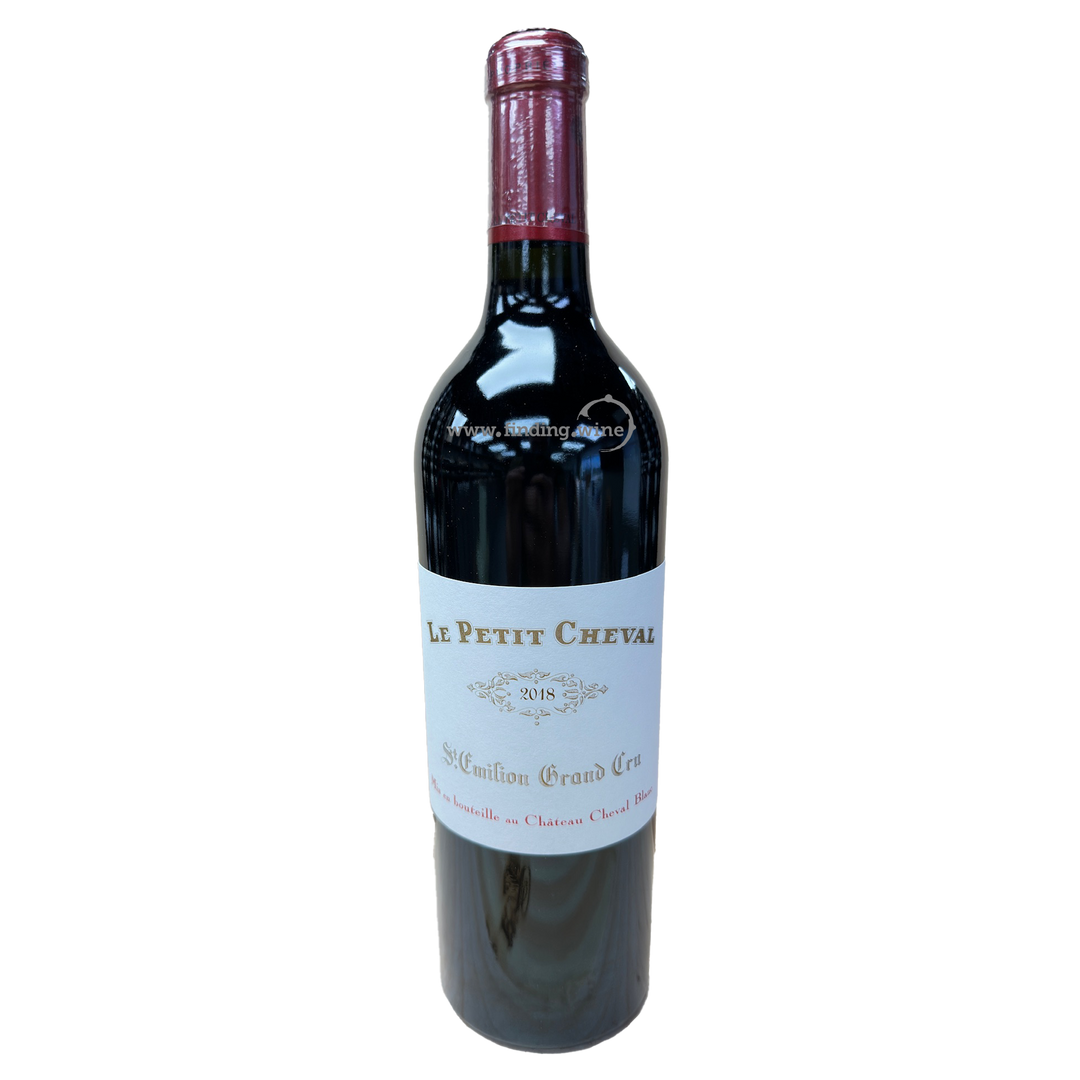 Chateau Cheval Blanc - 2018 - Le Petit Cheval Rouge - 750 ml.