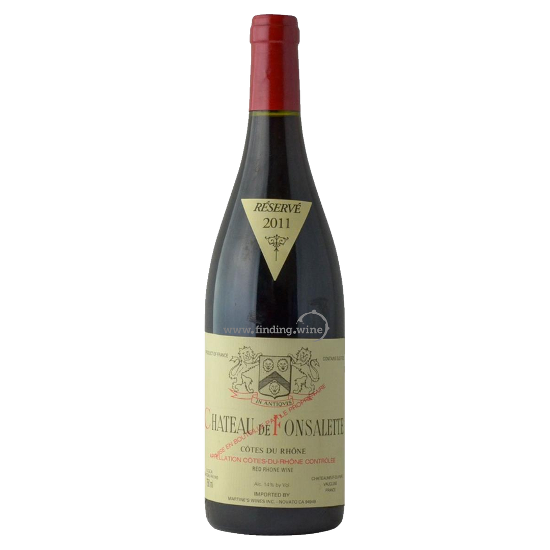 Château de Fonsalette - 2011 - Côtes du Rhône - 750 ml.