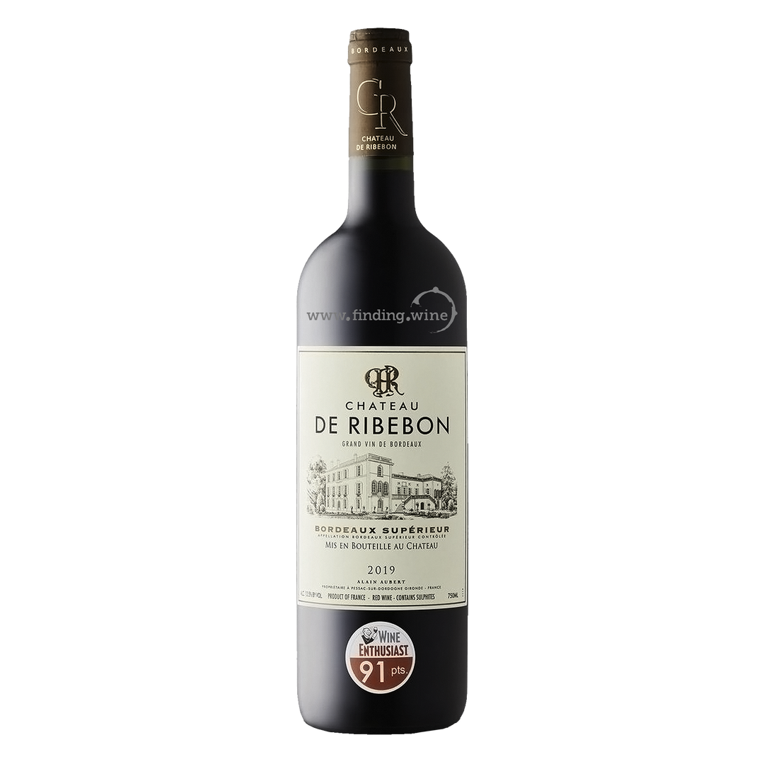 Chateau de Ribebon - 2019 - Bordeaux Superieur - 750 ml.