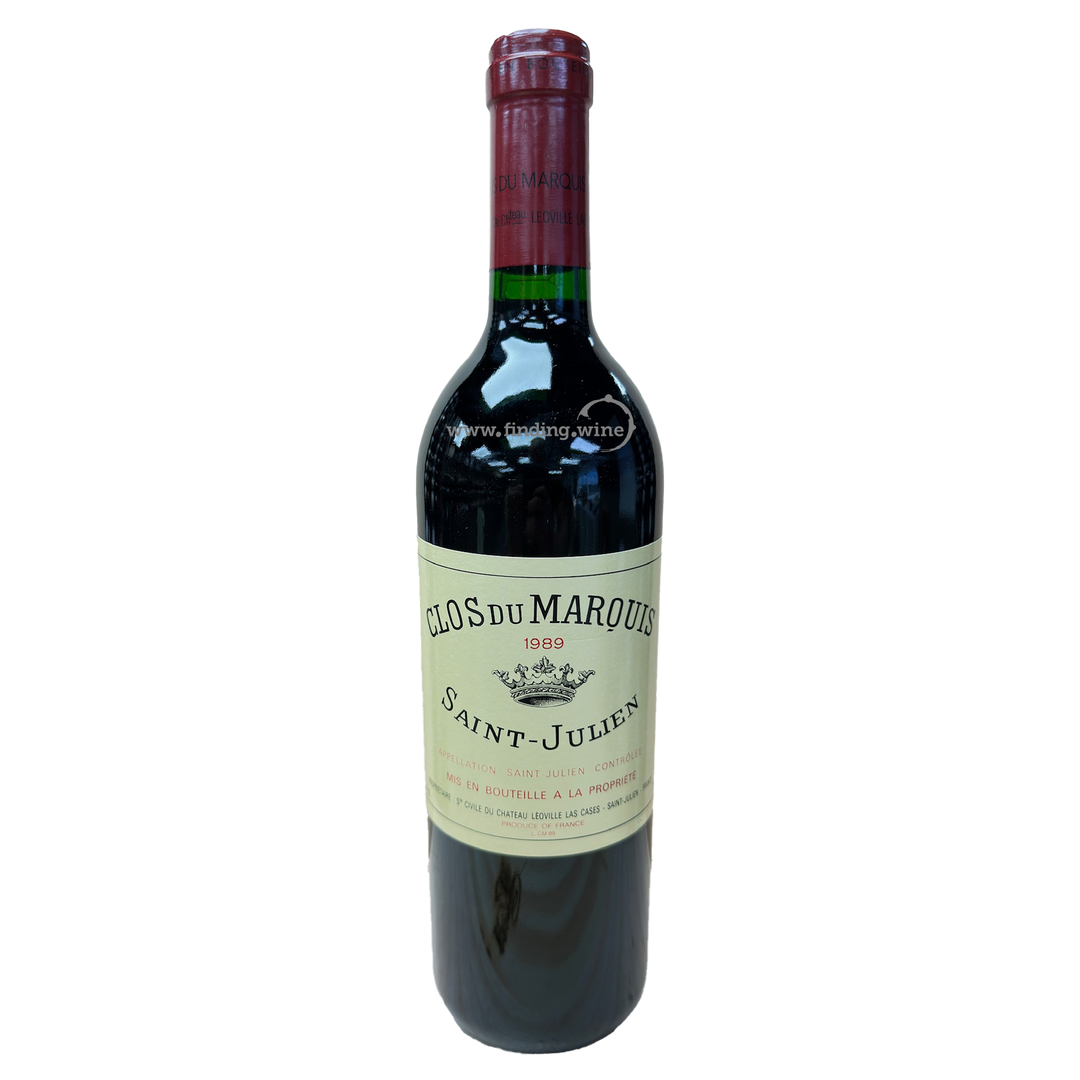 Clos du Marquis - 1989 - Chateau Leoville Las Cases - 750 ml.