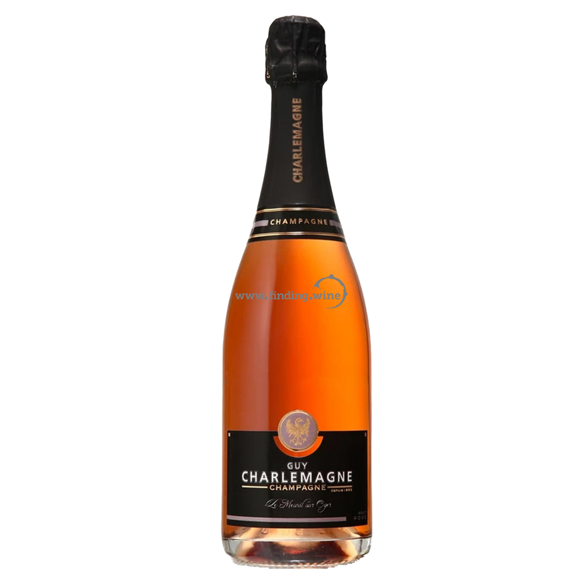 Guy Charlemagne _ NV Brut Rose _ 750 ml. Champagne Country_France