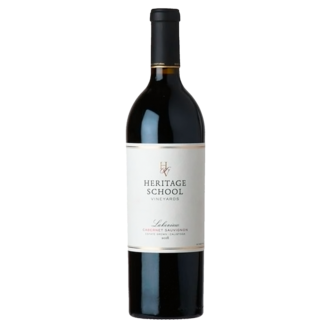 Heritage School Vineyards - 2018 - ‘Lakeview’ Cabernet Sauvignon - 750 ml.