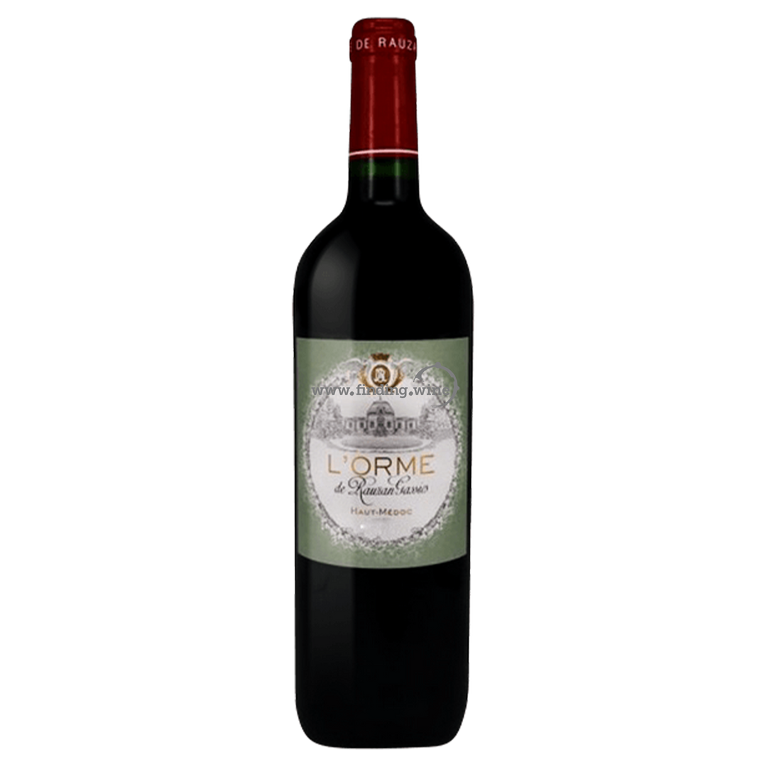 L'Orme de Rauzan Gassies - 2018 - L'Orme de Rauzan Gassies - 750 ml.