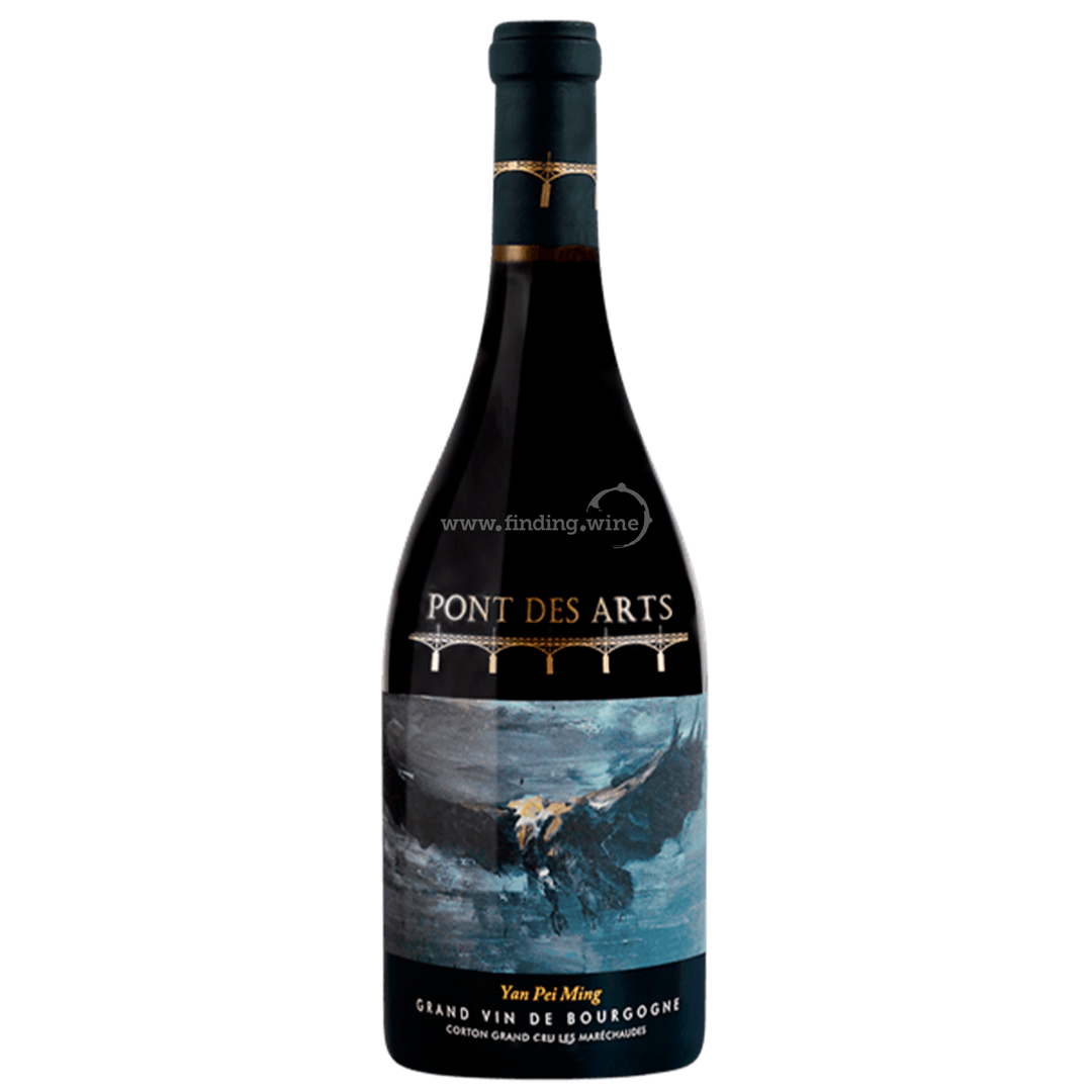Maison de Montille - 2015 - Maison de Montille Corton Grand Cru Les Marechaudes Yan Pei-Ming - 750 ml.