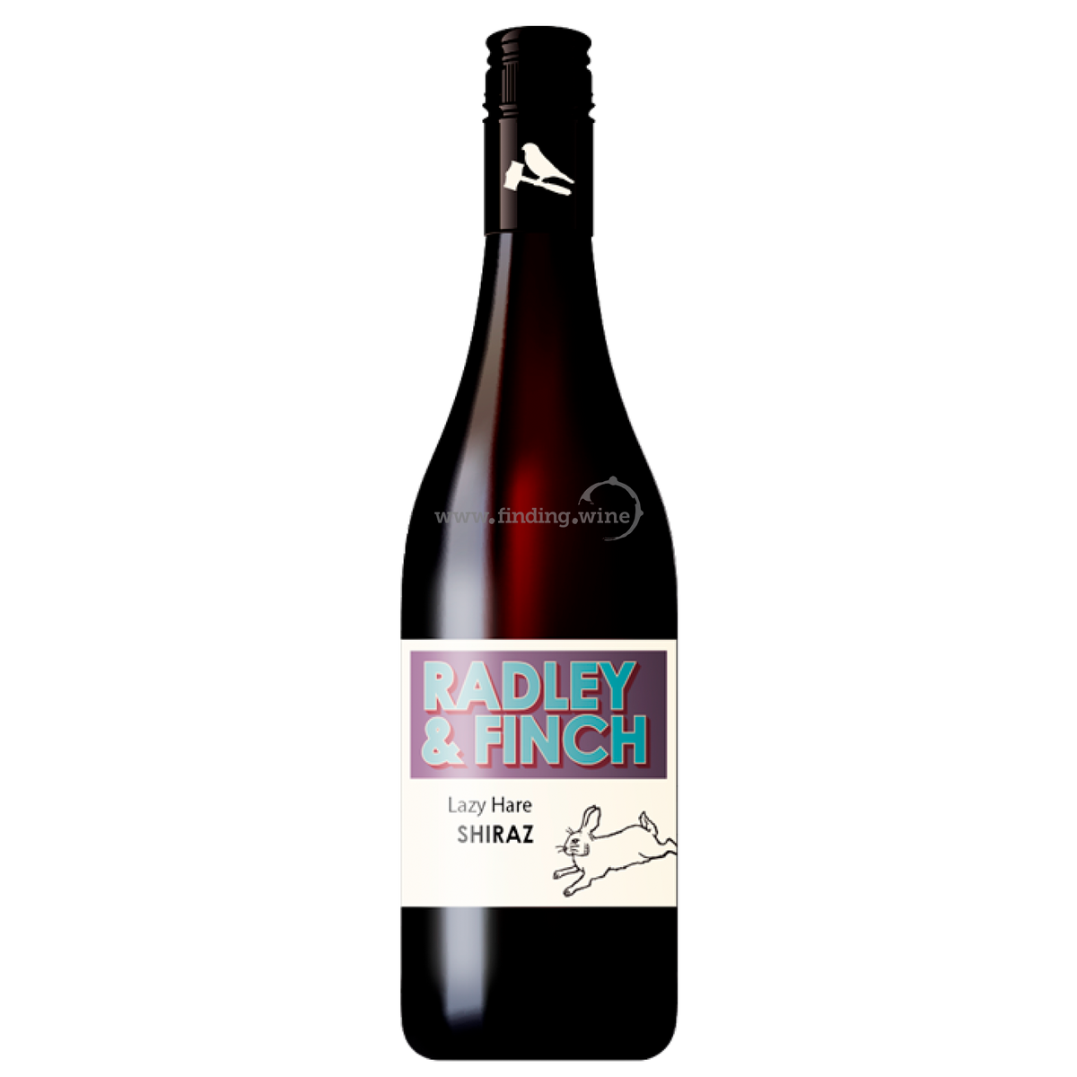 Radley & Finch 2021 Lazy Hare Shiraz 750 ml. Barossa Valley
