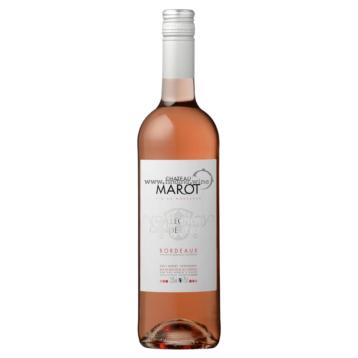 Vignobles et Gabriel - 2020 - Chateau Marot Rose - 750 ml. - Bordeaux –