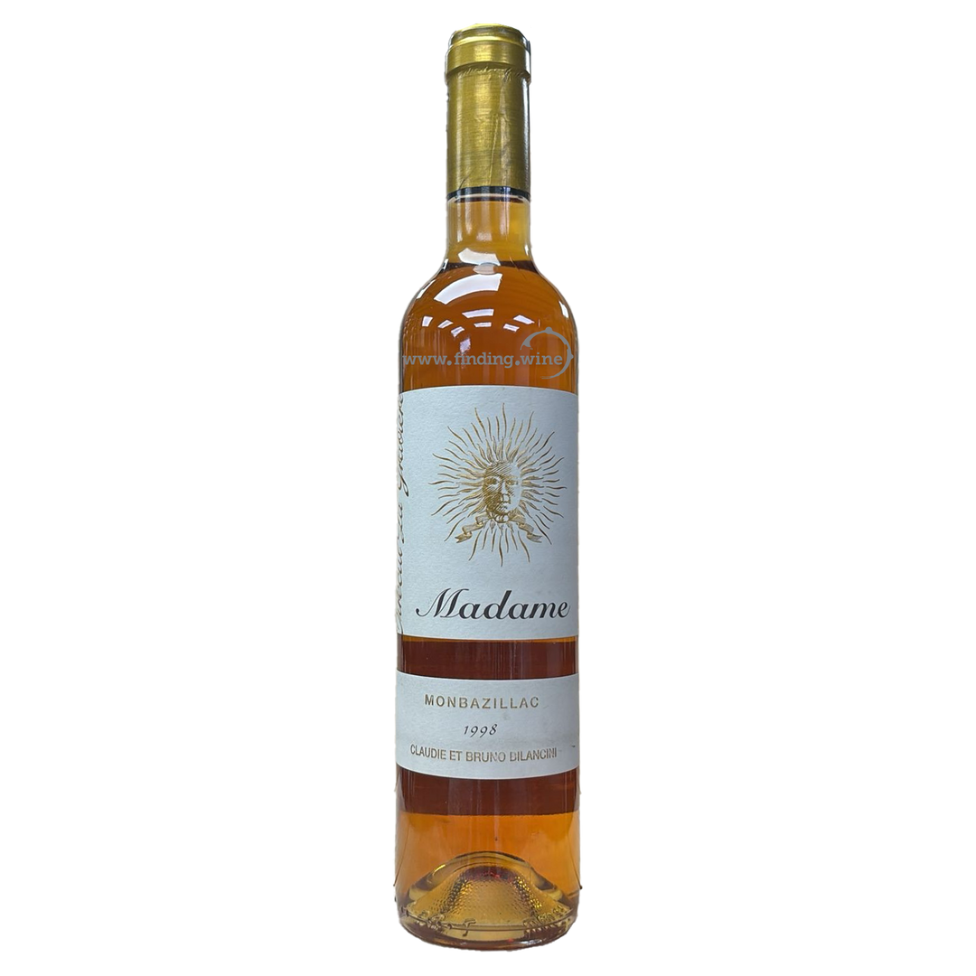 Chateau Tirecul La Graviere _ 1998 - Montbazillac Cuvée Madame _ 500 ml.