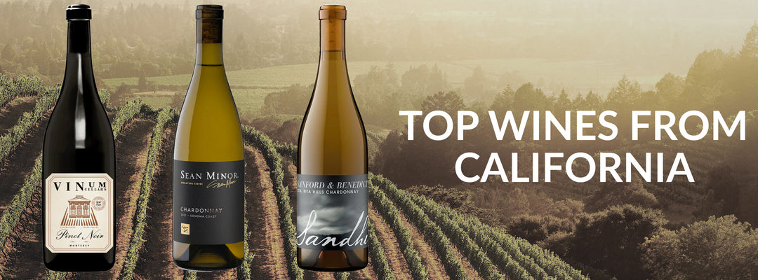 Top wines from California