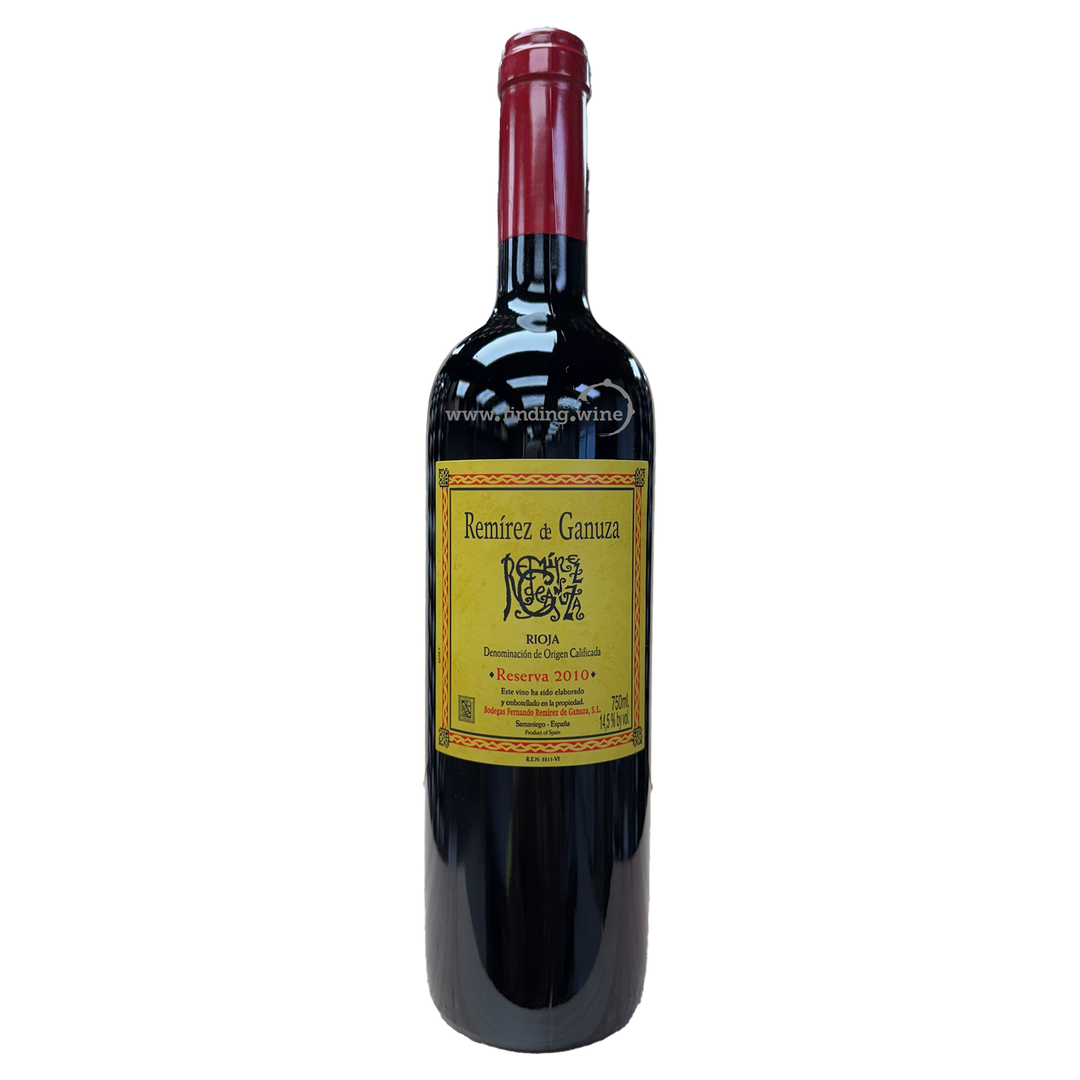 Bodegas Fernando Remirez de Ganuza - 2010 - Reserva  - 750 ml.