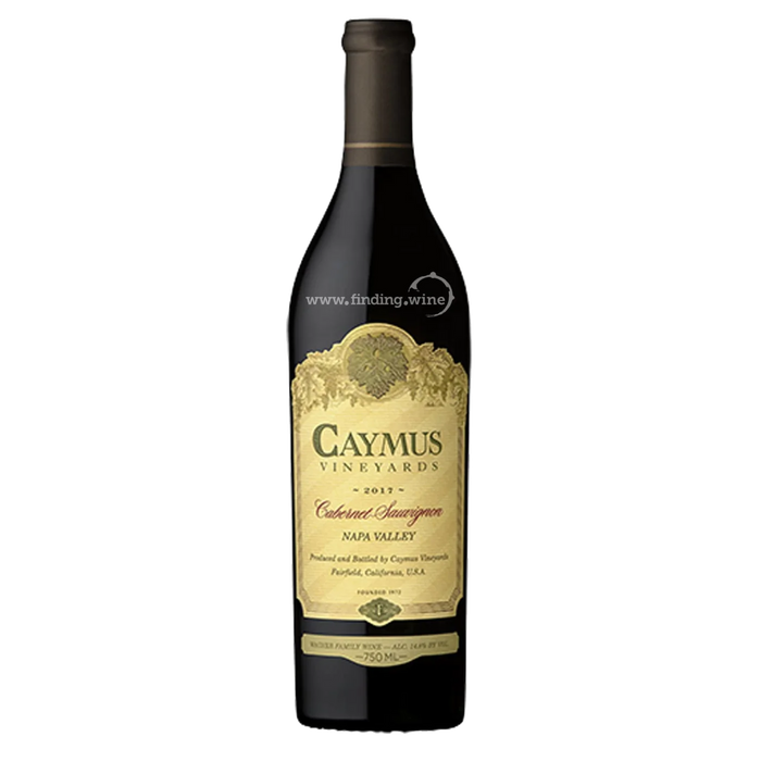 Caymus Vineyards 2017 - Caymus Cabernet Sauvignon 750 ml.