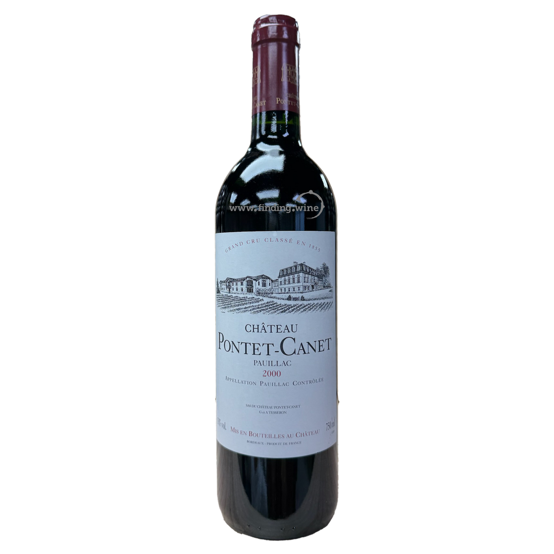 Chateau Pontent-Canet - 2000 - Pontent-Canet - 750 ml Chateau Pontent-Canet - 2000 - Pontent-Canet - 750 ml
