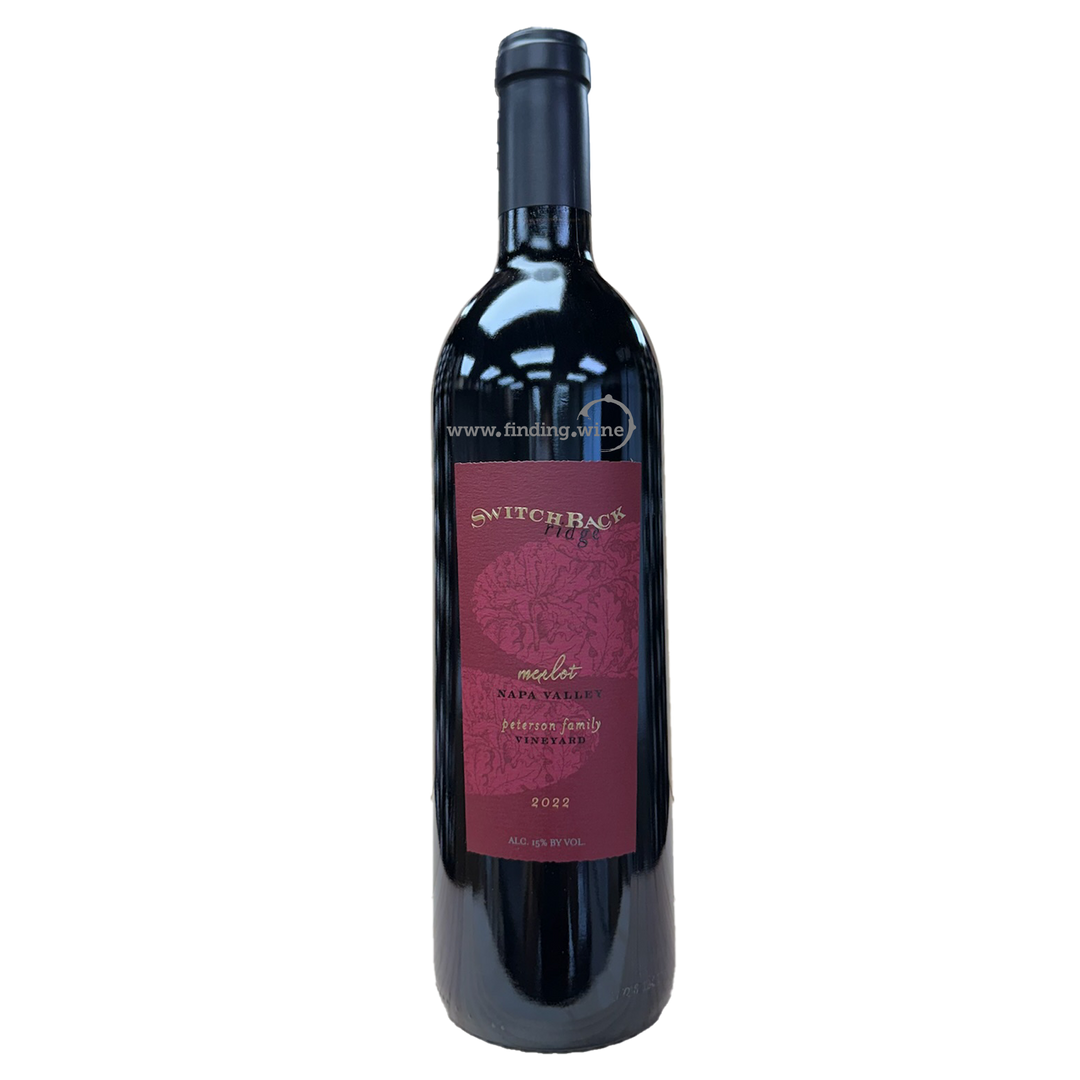 Switchback Ridge - 2022 -  Estate Merlot, - 750 ml.