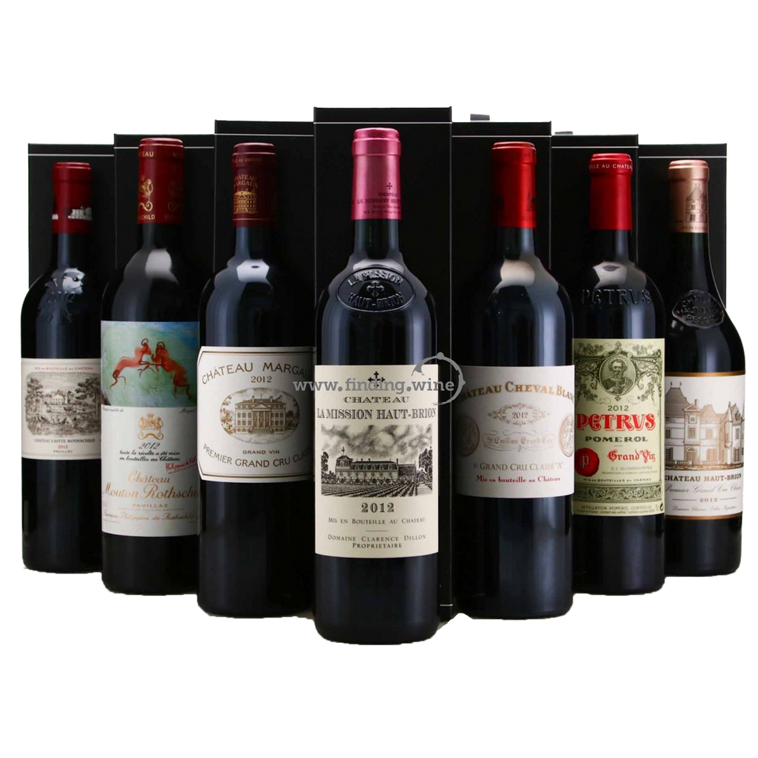 Groupe Duclot - 2012 - Prestige Collection Case (7 bottles) - 750 ml.