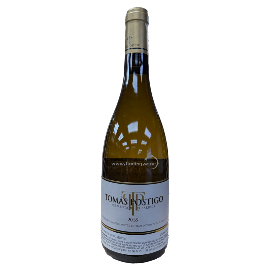 Tomas Postigo - 2018 - Blanco Barrica - 750 ml.