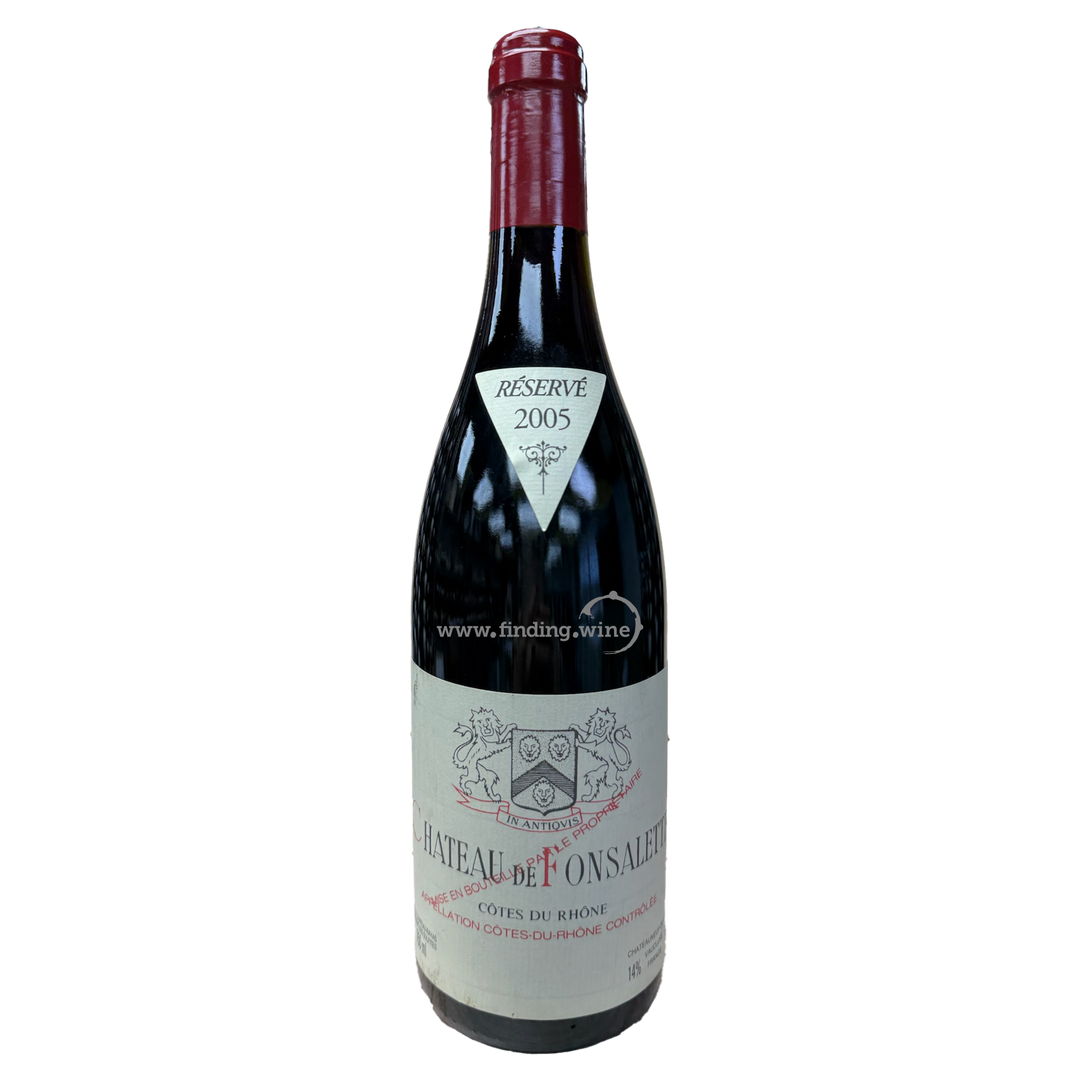 Château de Fonsalette - 2005 - Côtes du Rhône - 750 ml.