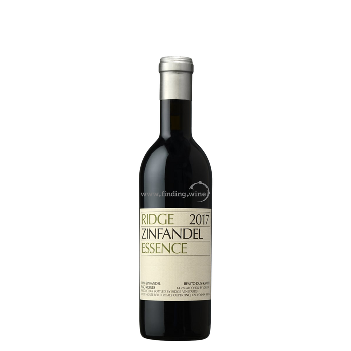 Ridge Vineyards  - 2017 - Zinfandel Essence  - 375 ml.