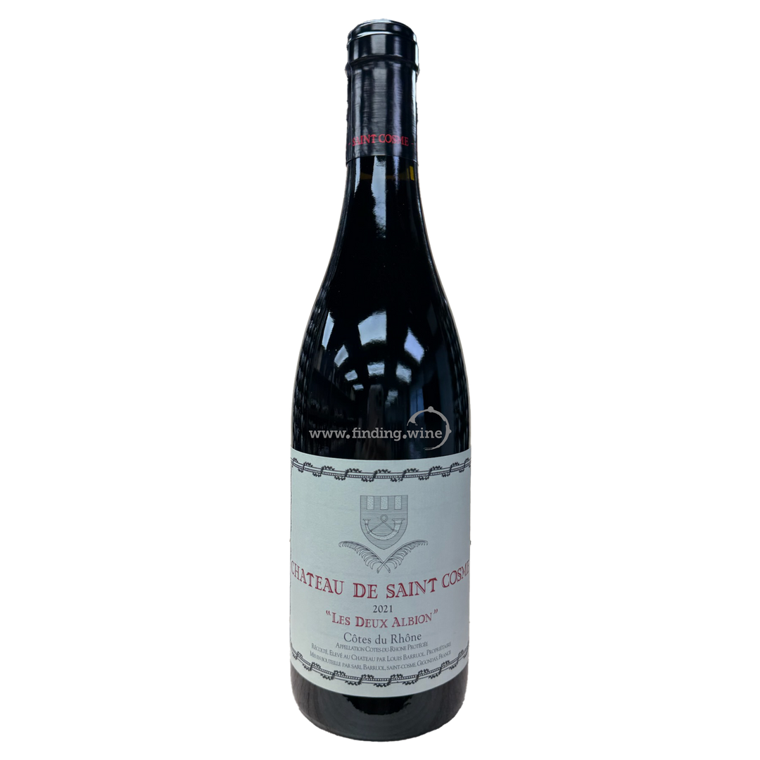 Chateau De Saint Cosme - 2021 - Cotes Du Rhone 'Les Deux Albion'  - 750 ml.