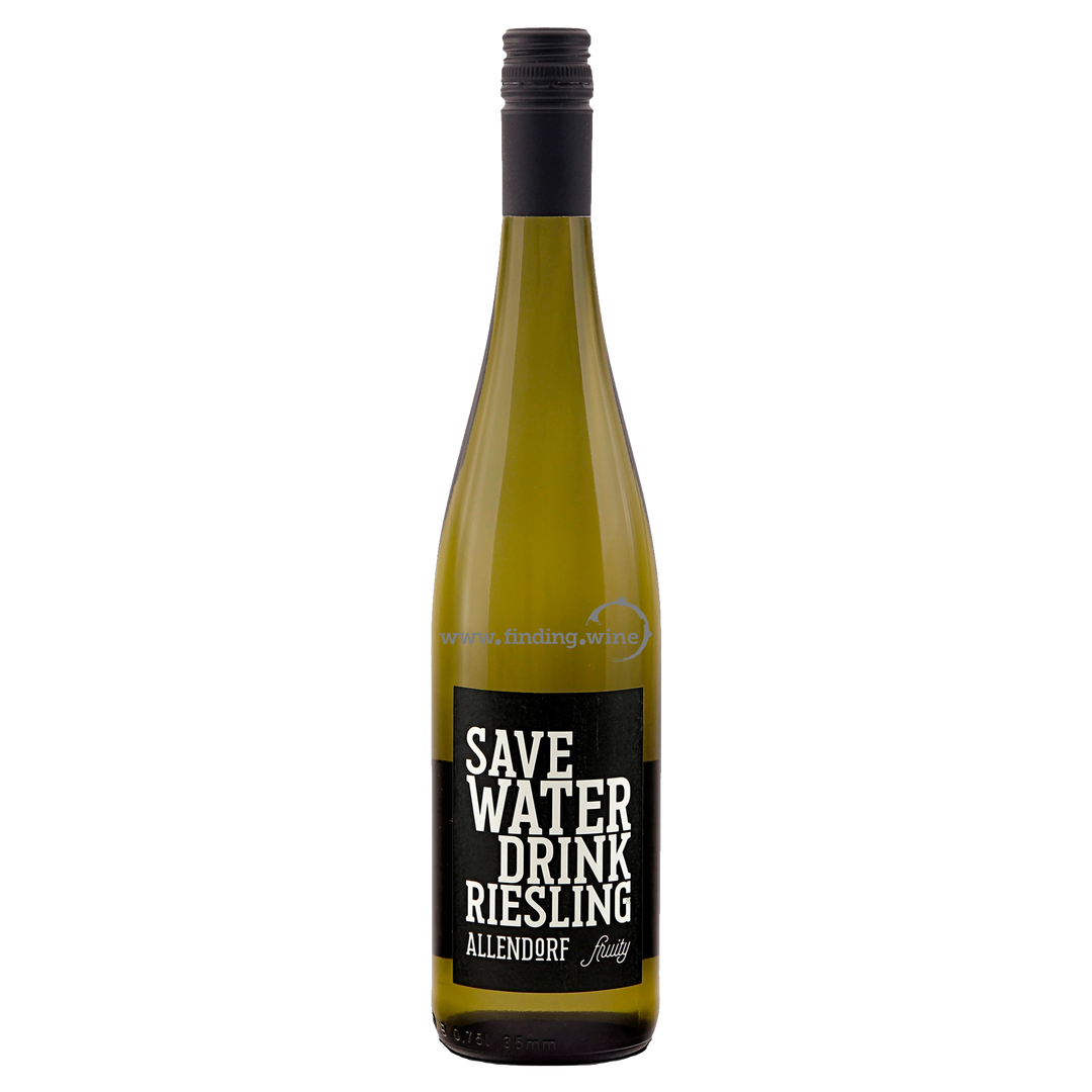 Allendorf - 2022 - Save Water Drink Riesling - 750 ml.