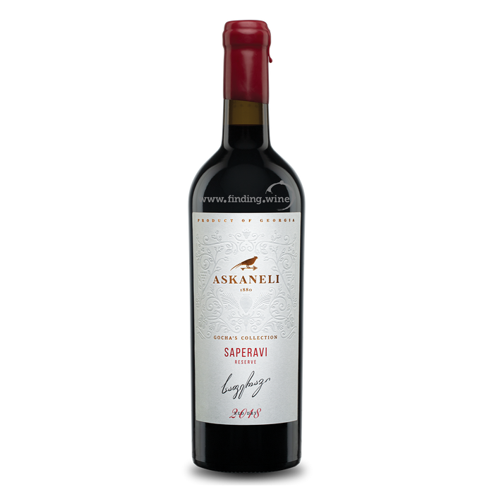 Askaneli Brothers Winery - 2018 - Reserve Saperavi - 750 ml.