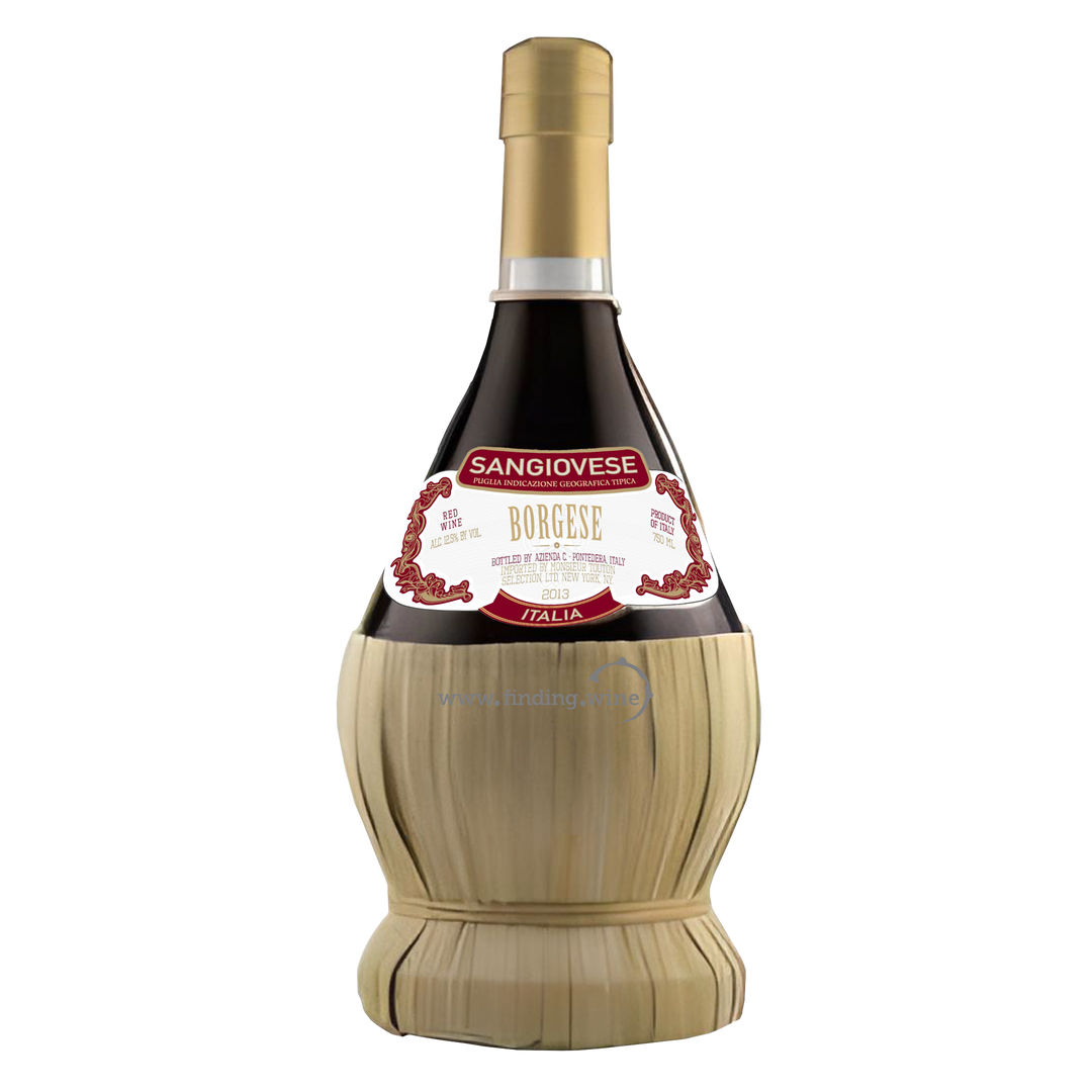 Borgese - 2021 - Sangiovese - Basket Flask - 750 ml.