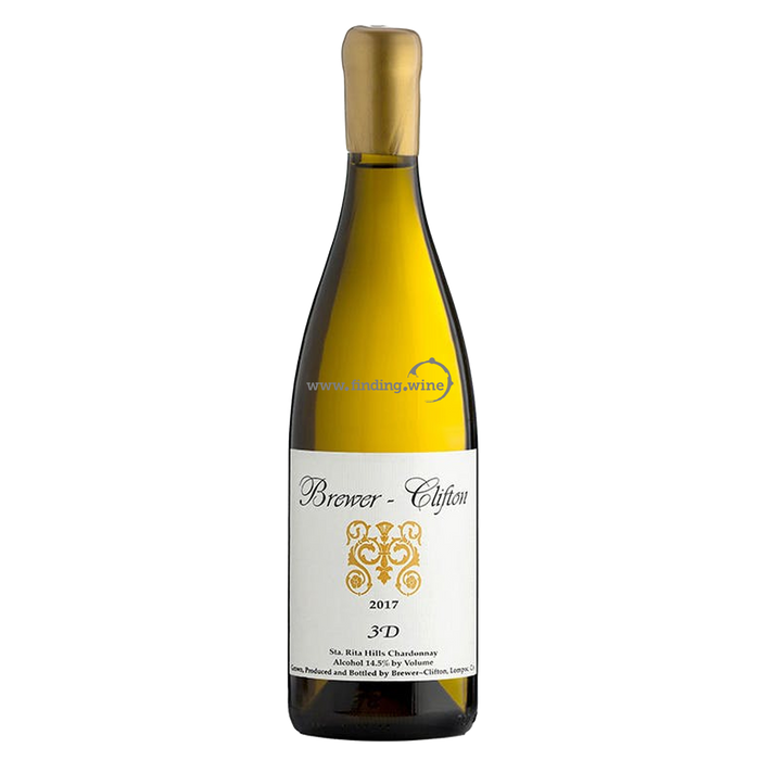 Brewer Clifton  - 2017 - 3D Chardonnay  - 750 ml.