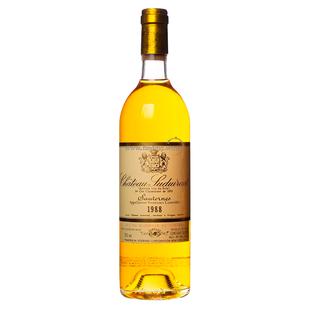 Chateau Suduiraut - 1988 - Sauternes - 750 ml.