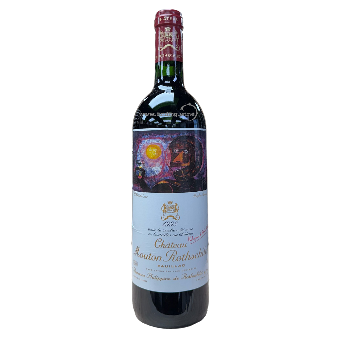 Chateau Mouton Rothschild - 1998 - Pauillac - 750 ml.