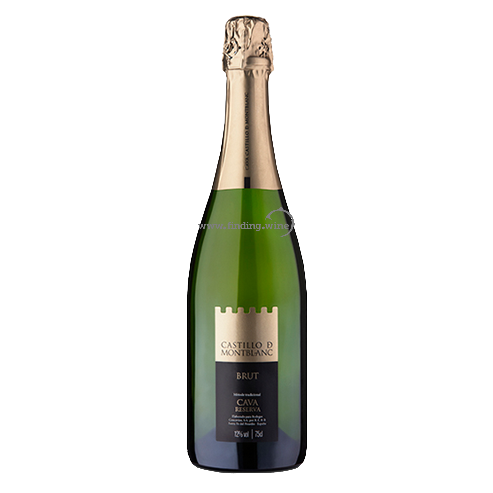 Clos Mont Blanc NV Cava Brut Demi Sec 750 ml. Catalunya