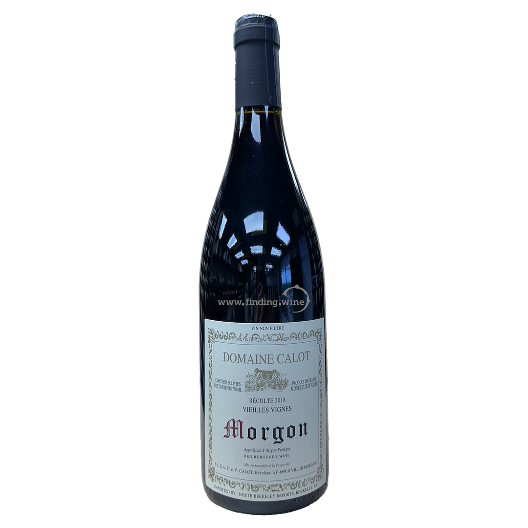 Domaine Calot Morgon  - 2018 - Beaujolais Vieilles Vignes - 750 ml.
