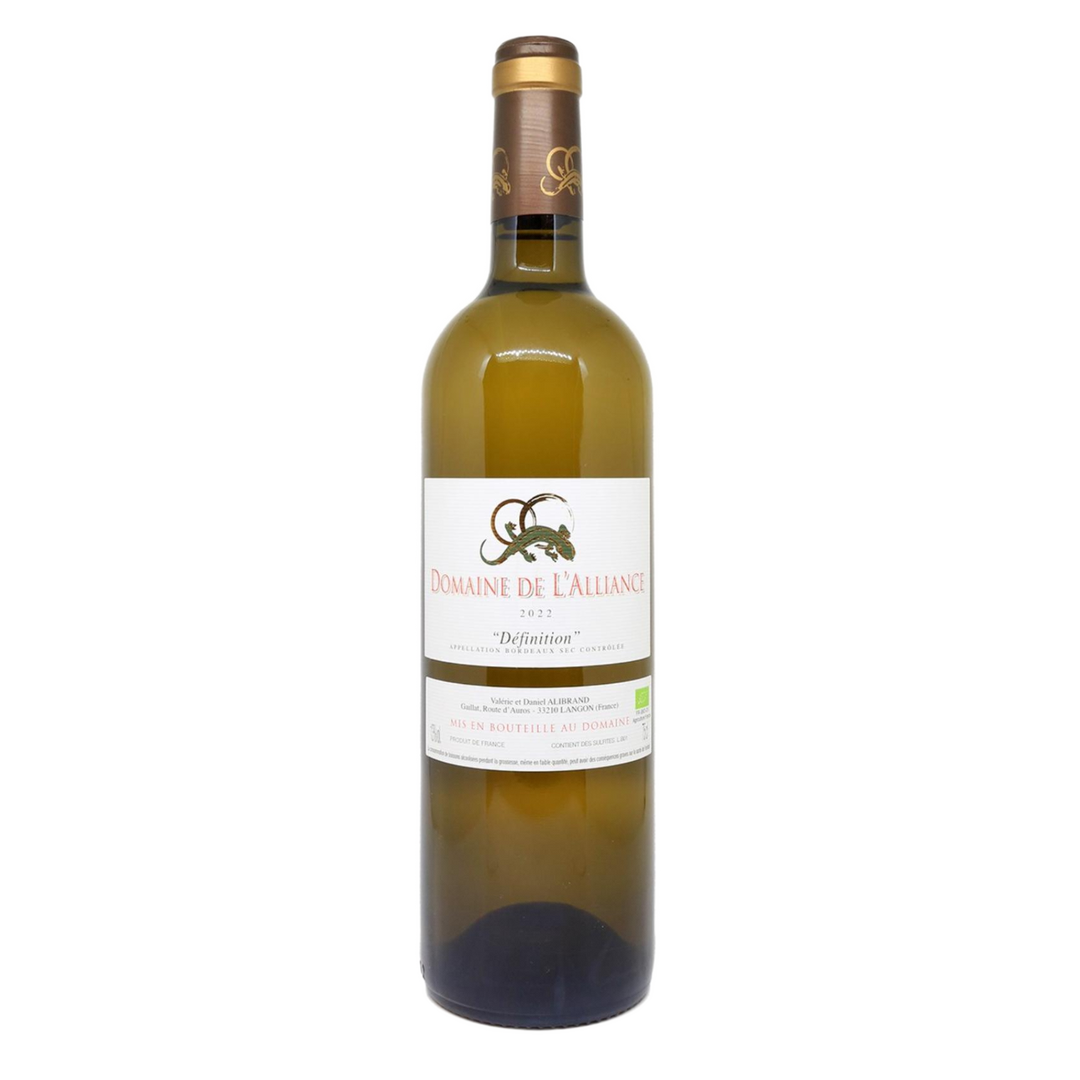 Domaine De L'Alliance - 2022 - Bordeaux Sec Defintion  - 750 ml.
