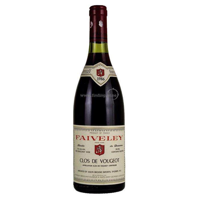 Faiveley 1986 - Clos De Vougeot 750 ml.