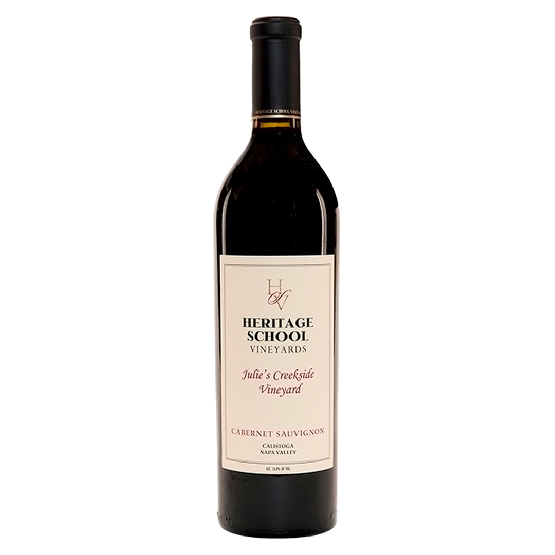 Heritage School Vineyards  - 2018 - ‘Creekside’ Cabernet Sauvignon - 750 ml.