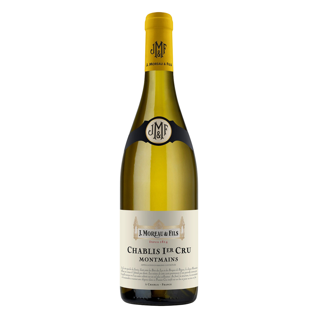 J Moreau Et Fils - 2023 - Chablis 1er Cru Montmains - 750 ml.