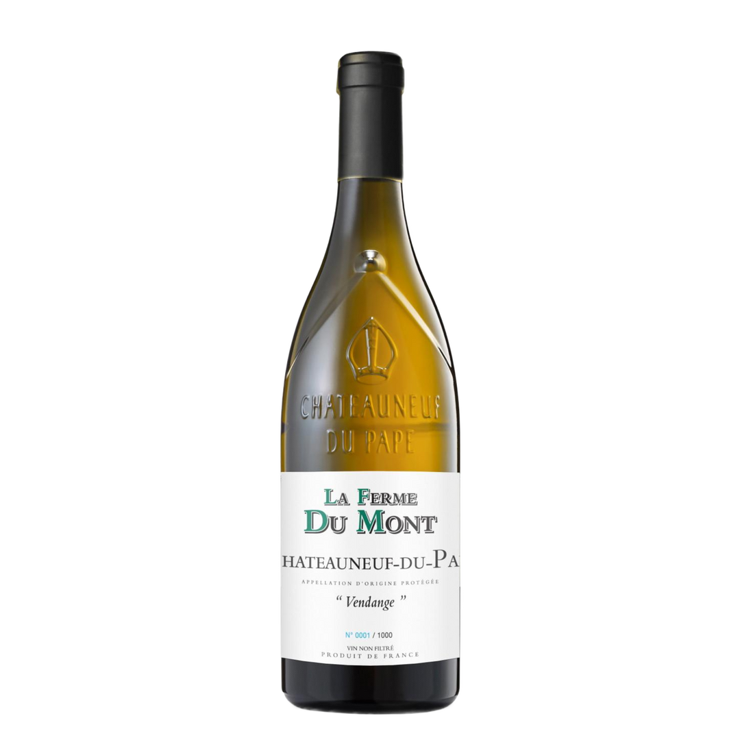 La Ferme Du Mont - 2022 - La Ferme du Mont Châteauneuf-du-Pape Vendage Blanc - 750 ml.