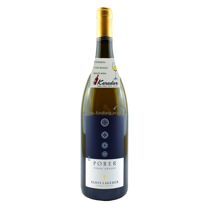 Lageder - 2022 -  Pinot Grigio Porer  - 750 ml.