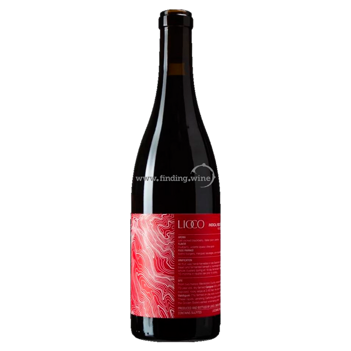 Lioco  - 2020 - Indica Red Table Wine - 750 ml.