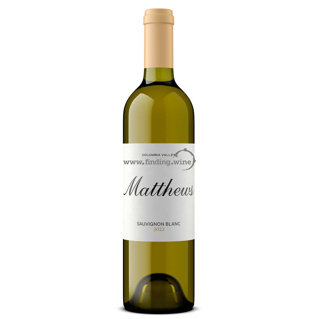 Matthews  - 2022 - Sauvignon Blanc - 750 ml.