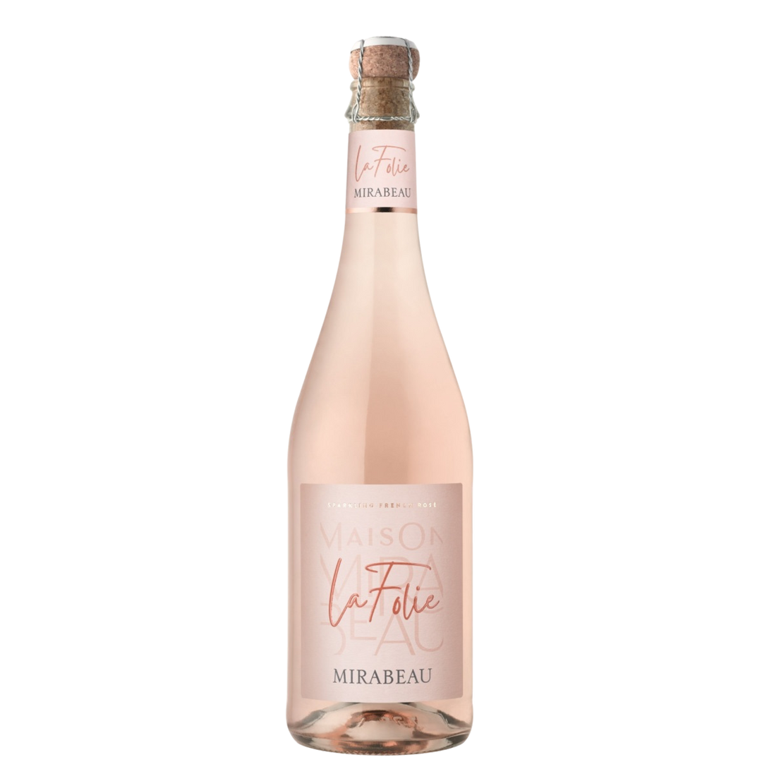 Mirabeau - NV - La Folie Sparkling Rosé - 750 ml.