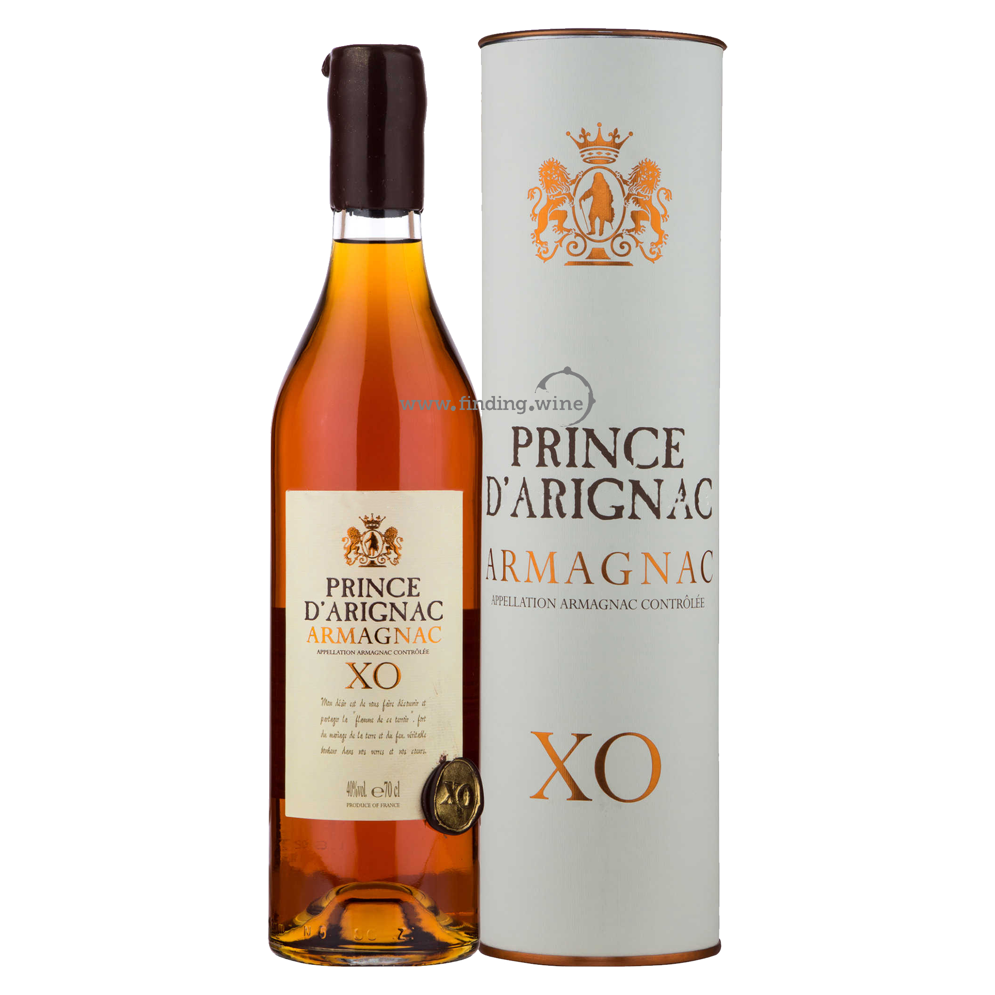 XO Armagnac, Prince d'Arignac, Gascony, France – Baythorne Wines
